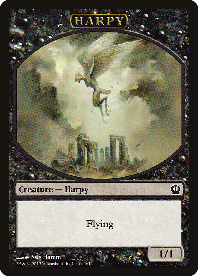 Harpy Token [Theros Tokens] MTG Single Magic: The Gathering    | Red Claw Gaming