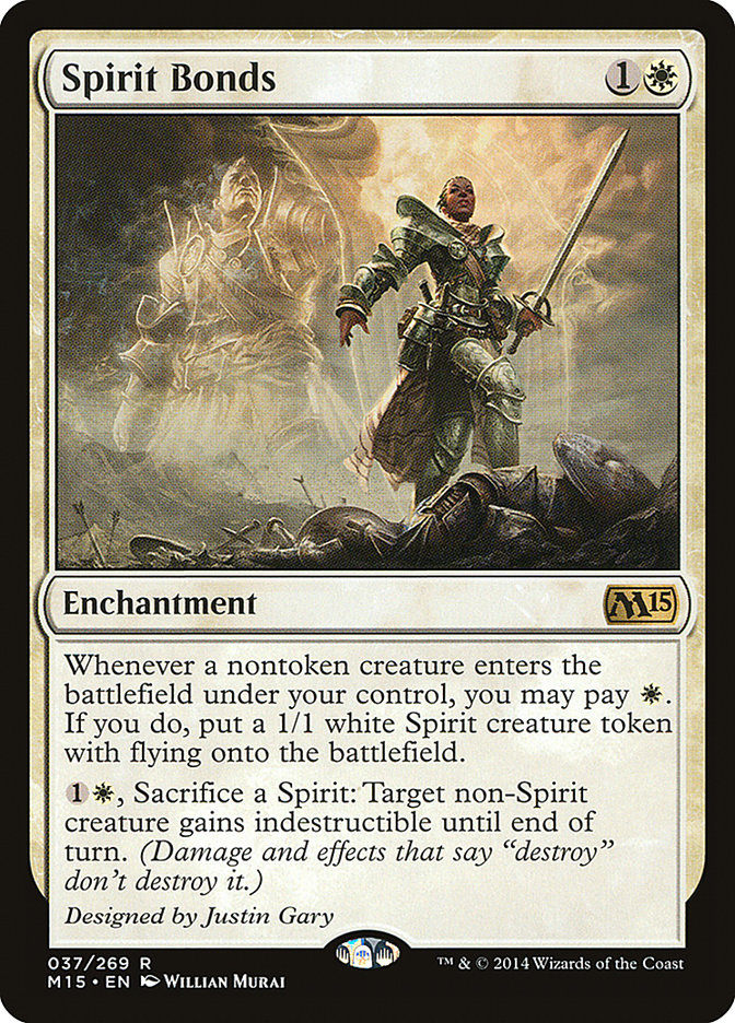 Spirit Bonds [Magic 2015] MTG Single Magic: The Gathering    | Red Claw Gaming