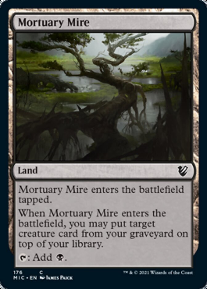 Mortuary Mire [Innistrad: Midnight Hunt Commander] MTG Single Magic: The Gathering    | Red Claw Gaming