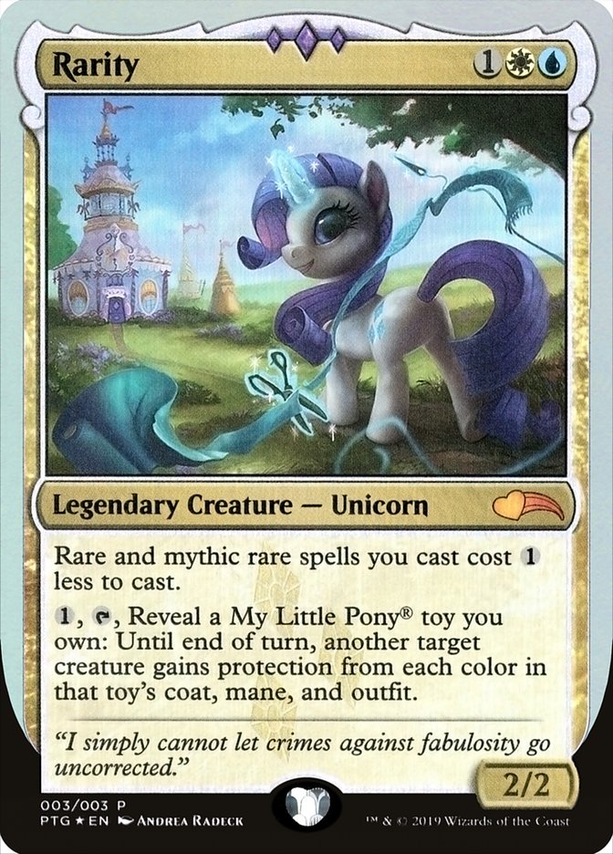 Rarity [Ponies: The Galloping] MTG Single Magic: The Gathering    | Red Claw Gaming