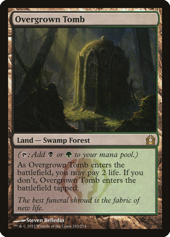 Overgrown Tomb [Return to Ravnica] MTG Single Magic: The Gathering    | Red Claw Gaming