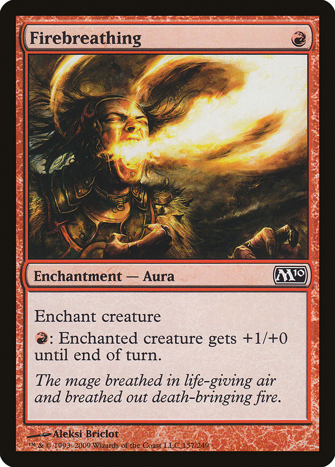 Firebreathing [Magic 2010] MTG Single Magic: The Gathering    | Red Claw Gaming