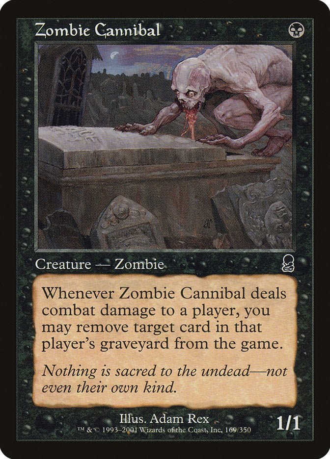 Zombie Cannibal [Odyssey] MTG Single Magic: The Gathering    | Red Claw Gaming