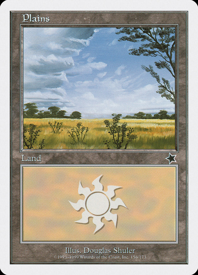 Plains (156) [Starter 1999] MTG Single Magic: The Gathering    | Red Claw Gaming