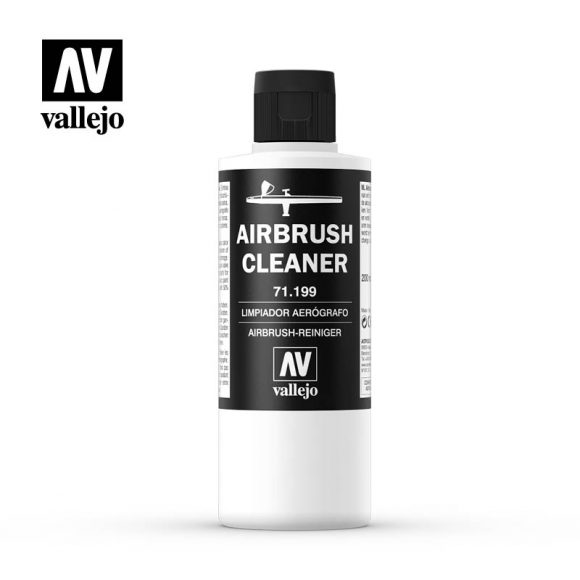 Airbrush Cleaner 200ml Vallejo Auxiliaries Vallejo    | Red Claw Gaming