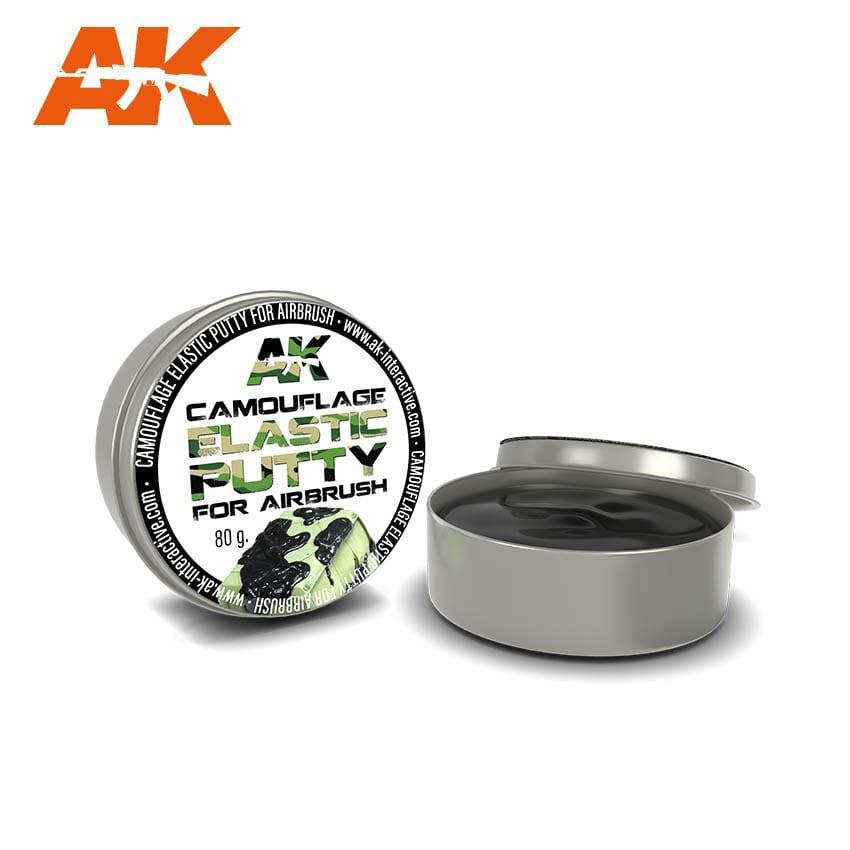Camouflage Elastic Putty for Airbrush Hobby Supplies AK INTERACTIVE    | Red Claw Gaming