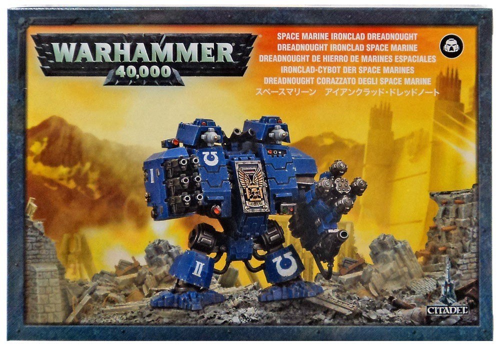 SPACE MARINES IRONCLAD DREADNOUGHT Space Marines Games Workshop | Red Claw Gaming