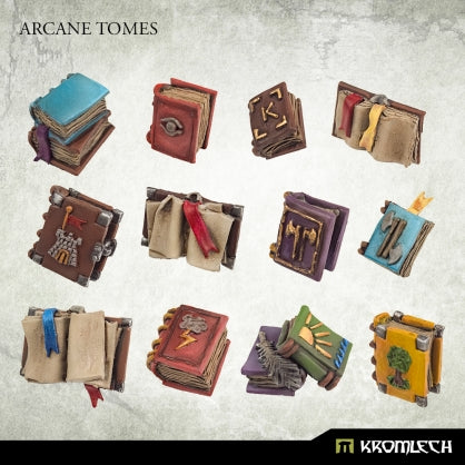 Arcane Tomes (12) Minatures Kromlech    | Red Claw Gaming