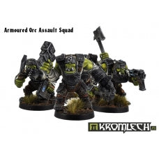 Armoured Orc Assault Squad (10) Minatures Kromlech    | Red Claw Gaming
