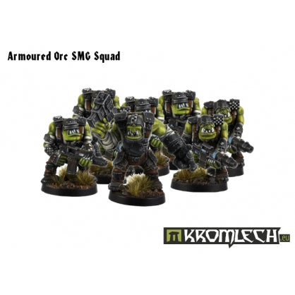 Armoured Orc SMG Squad (10) Minatures Kromlech    | Red Claw Gaming