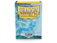 Dragon Shield Matte Sleeve - Clear 100ct Dragon Shield Dragon Shield    | Red Claw Gaming