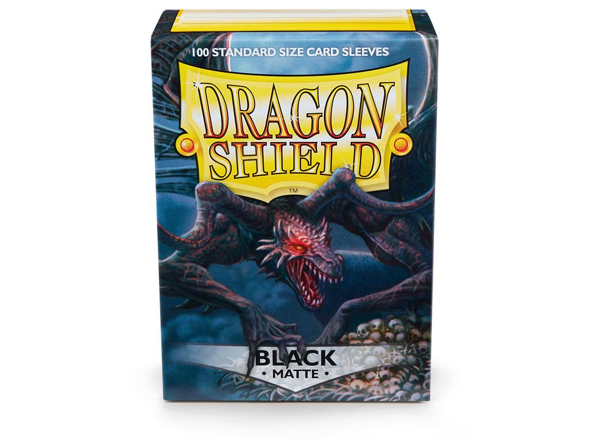 Dragon Shield Matte Sleeve - Black 100ct Dragon Shield Dragon Shield    | Red Claw Gaming