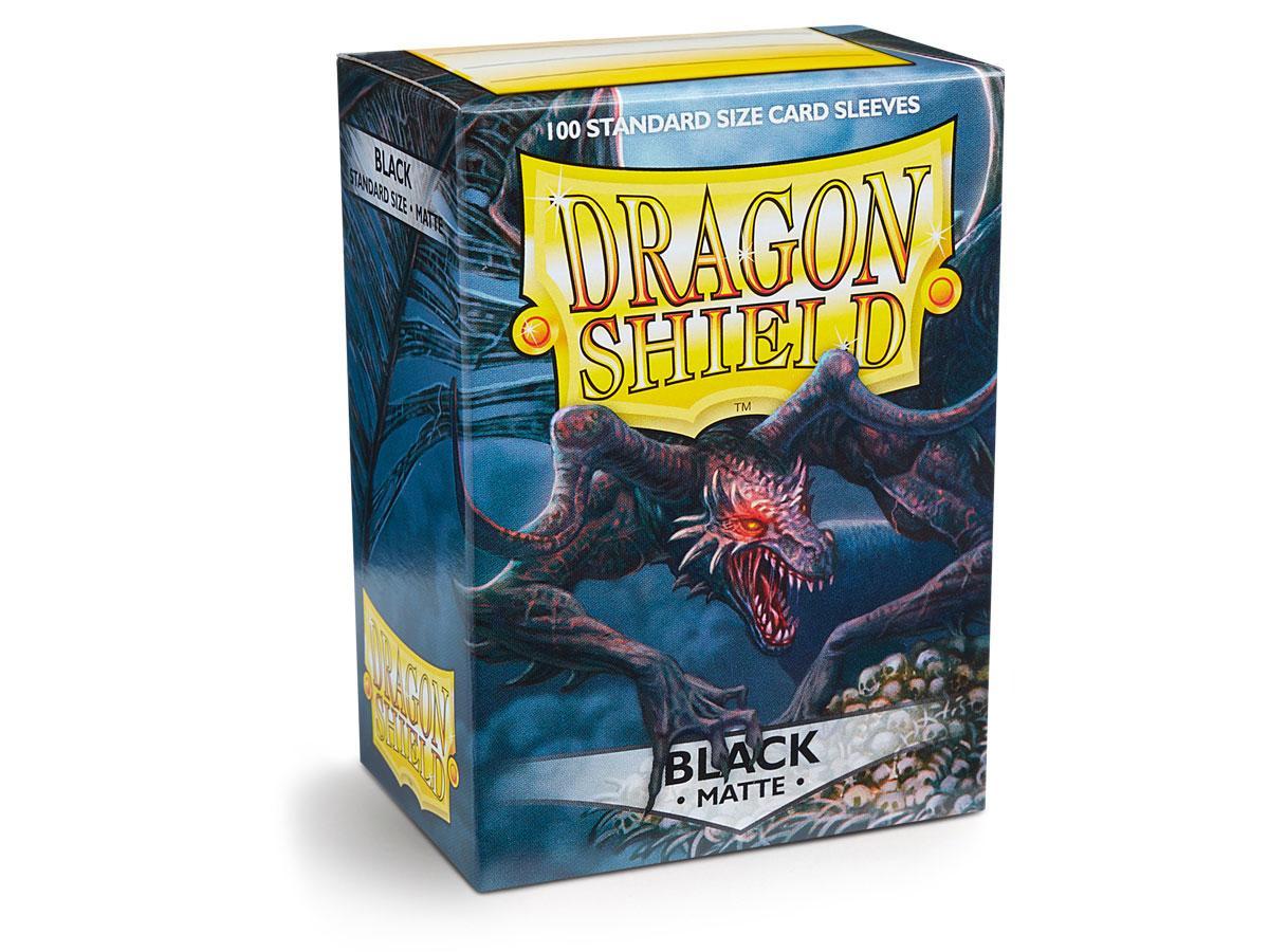 Dragon Shield Matte Sleeve - Black 100ct Dragon Shield Dragon Shield    | Red Claw Gaming