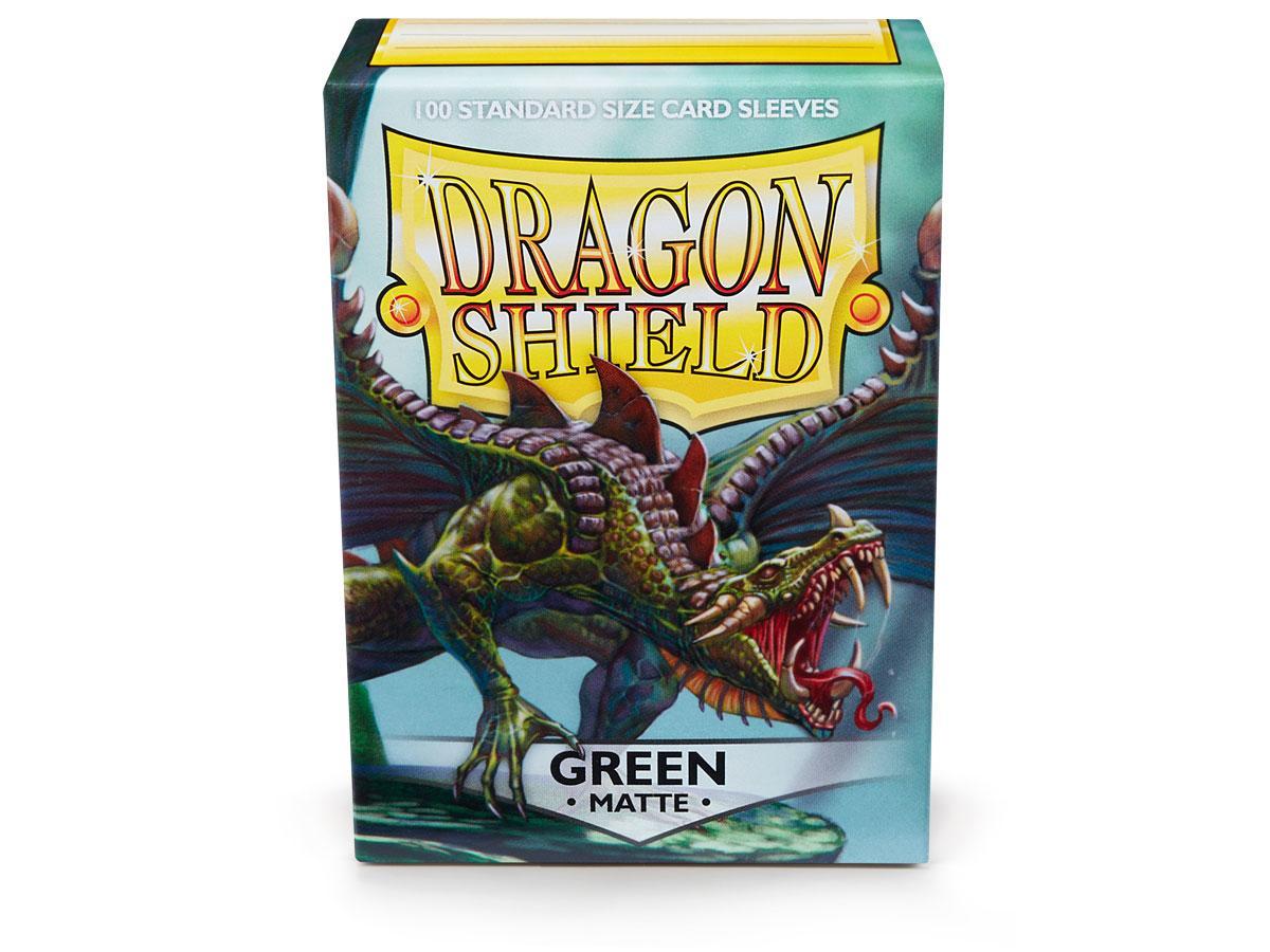 Dragon Shield Matte Sleeve - Green 100ct Dragon Shield Dragon Shield    | Red Claw Gaming