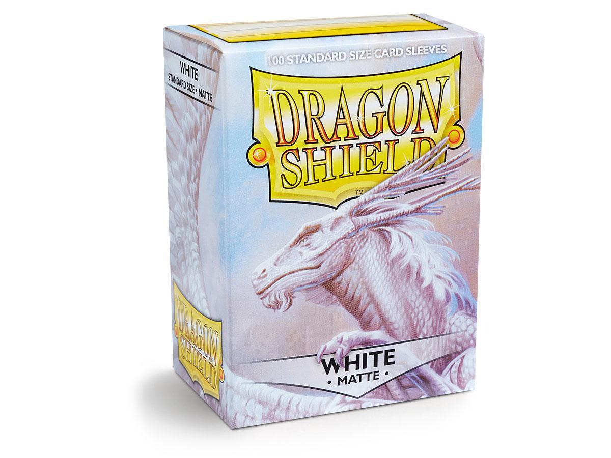 Dragon Shield Matte Sleeve - White 100ct Dragon Shield Dragon Shield    | Red Claw Gaming