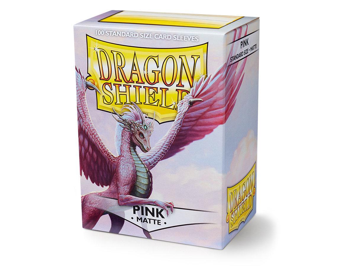 Dragon Shield Matte Sleeve - Pink 100ct Dragon Shield Dragon Shield    | Red Claw Gaming