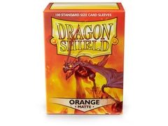 Dragon Shield Matte Sleeve - Orange 100ct Dragon Shield Dragon Shield    | Red Claw Gaming