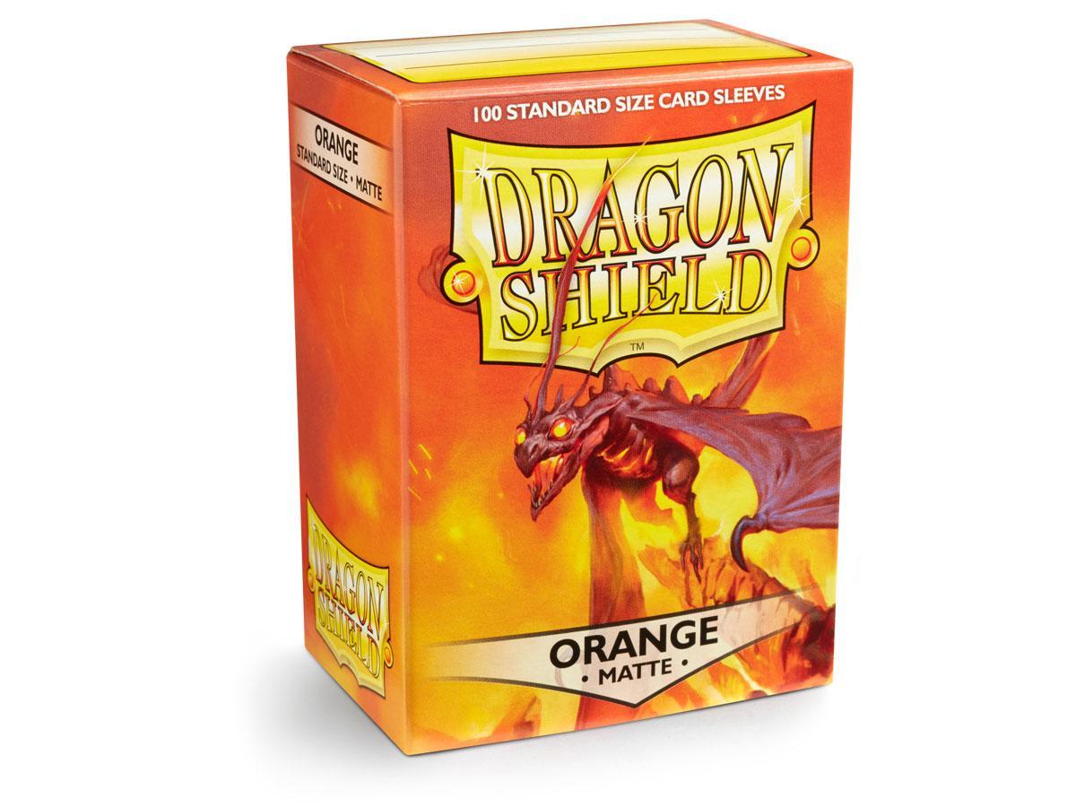 Dragon Shield Matte Sleeve - Orange 100ct Dragon Shield Dragon Shield    | Red Claw Gaming