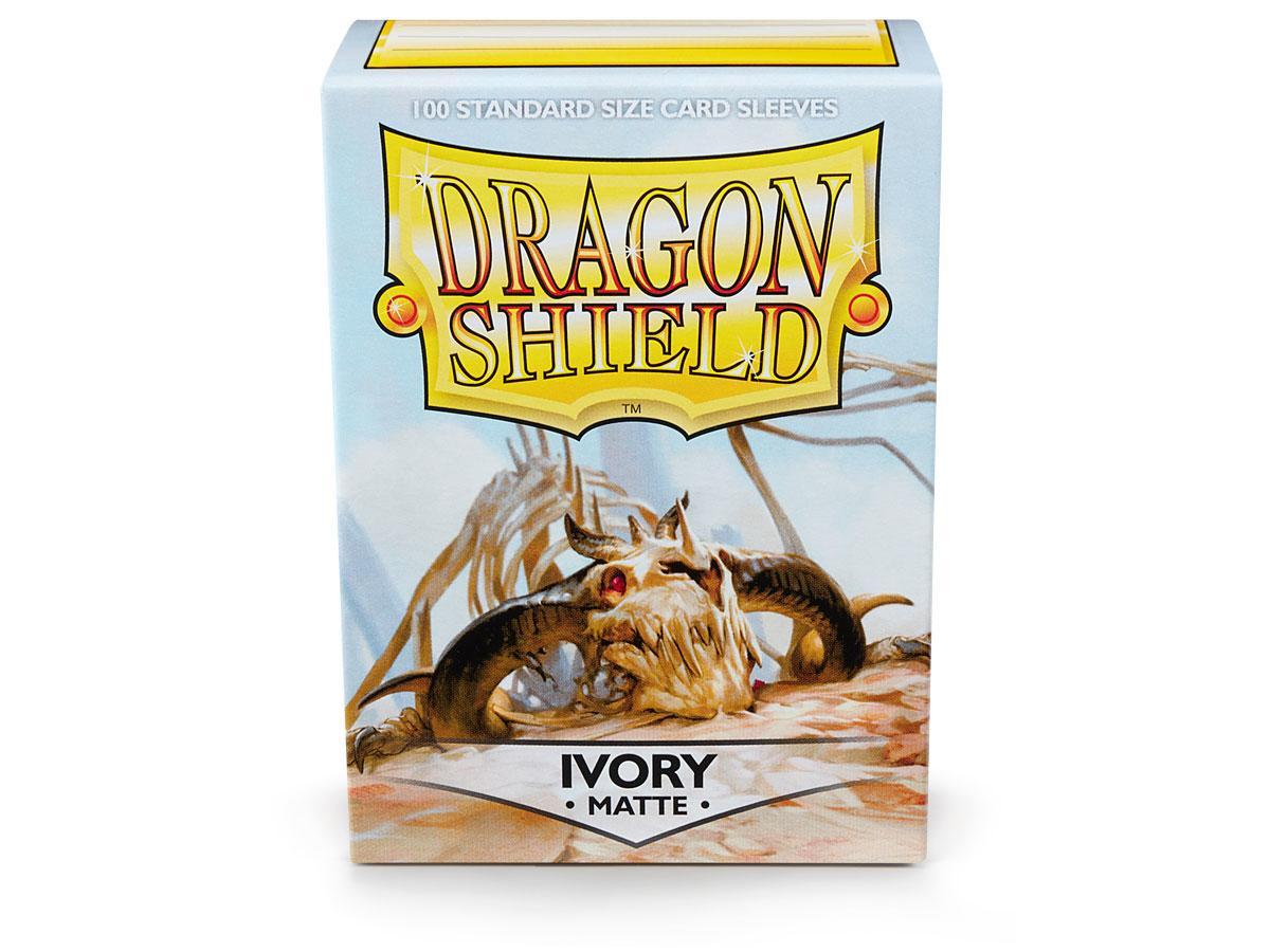 Dragon Shield Matte Sleeve - Ivory 100ct Dragon Shield Dragon Shield    | Red Claw Gaming