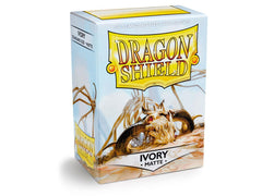 Dragon Shield Matte Sleeve - Ivory 100ct Dragon Shield Dragon Shield    | Red Claw Gaming