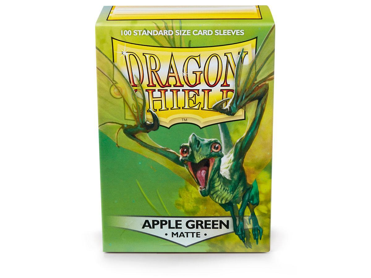 Dragon Shield Matte Sleeve -Apple Green 100ct Dragon Shield Dragon Shield    | Red Claw Gaming