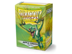 Dragon Shield Matte Sleeve -Apple Green 100ct Dragon Shield Dragon Shield    | Red Claw Gaming