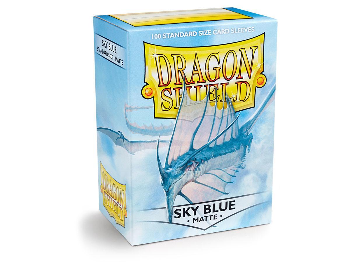 Dragon Shield Matte Sleeve - Sky Blue 100ct Dragon Shield Dragon Shield    | Red Claw Gaming