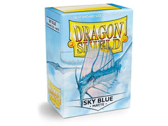 Dragon Shield Matte Sleeve - Sky Blue 100ct Dragon Shield Dragon Shield    | Red Claw Gaming