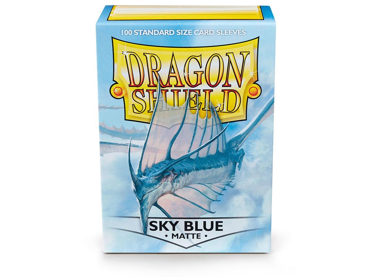 Dragon Shield Matte Sleeve - Sky Blue 100ct Dragon Shield Dragon Shield    | Red Claw Gaming
