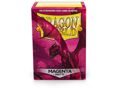 Dragon Shield Matte Sleeve - Magenta 100ct Dragon Shield Dragon Shield    | Red Claw Gaming
