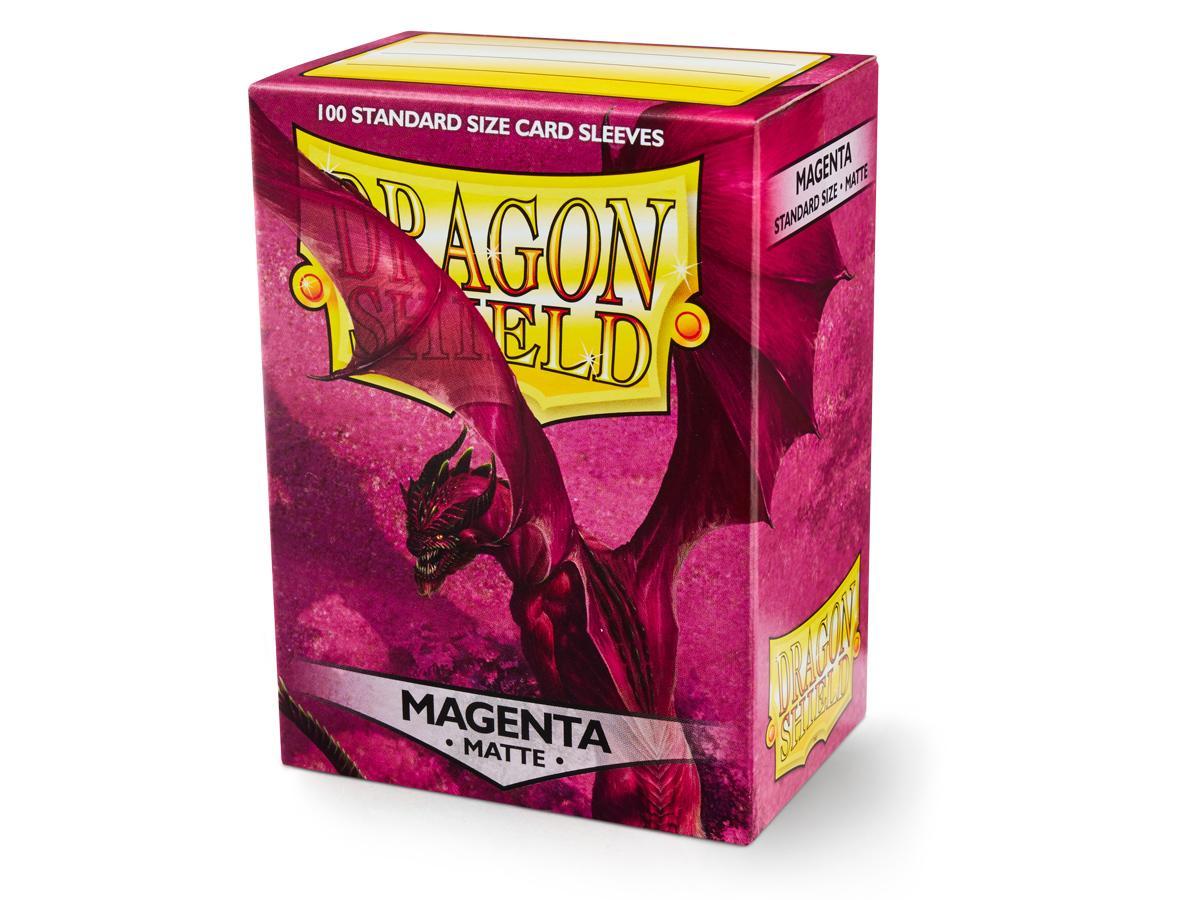 Dragon Shield Matte Sleeve - Magenta 100ct Dragon Shield Dragon Shield    | Red Claw Gaming