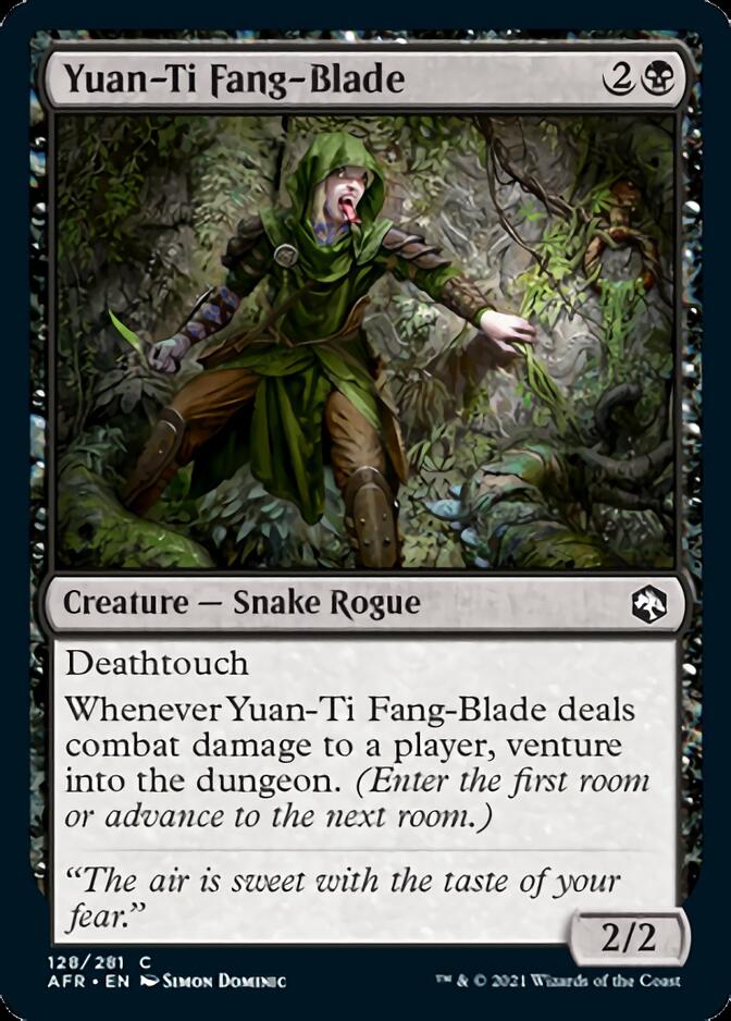 Yuan-Ti Fang-Blade [Dungeons & Dragons: Adventures in the Forgotten Realms] MTG Single Magic: The Gathering    | Red Claw Gaming