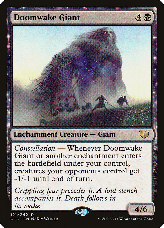 Doomwake Giant [Commander 2015] MTG Single Magic: The Gathering    | Red Claw Gaming