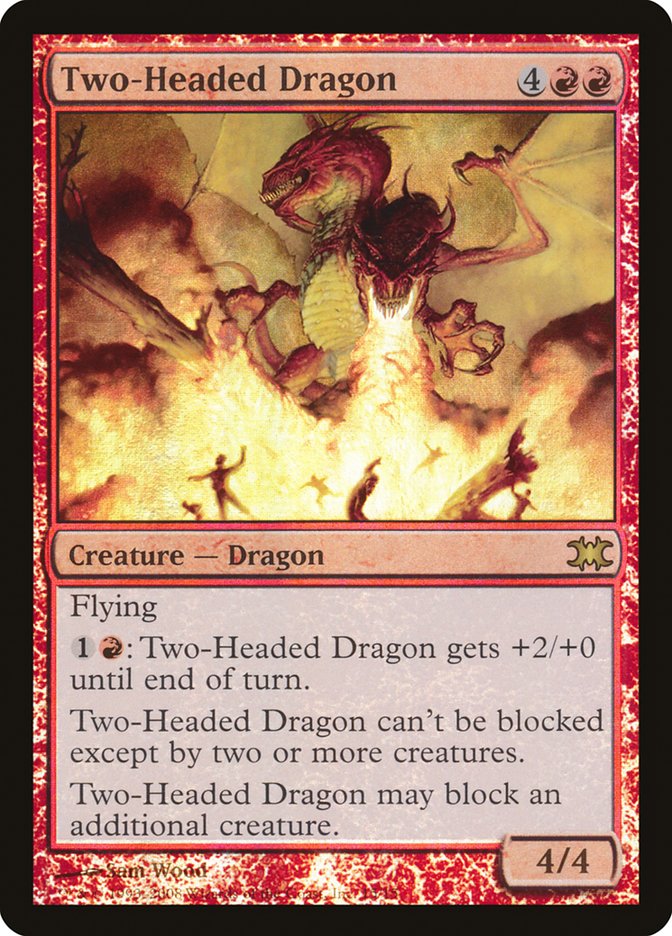 Two-Headed Dragon [From the Vault: Dragons] MTG Single Magic: The Gathering    | Red Claw Gaming