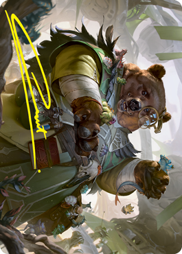 Professor of Zoomancy Art Card (Gold-Stamped Signature) [Strixhaven: School of Mages Art Series] MTG Single Magic: The Gathering    | Red Claw Gaming