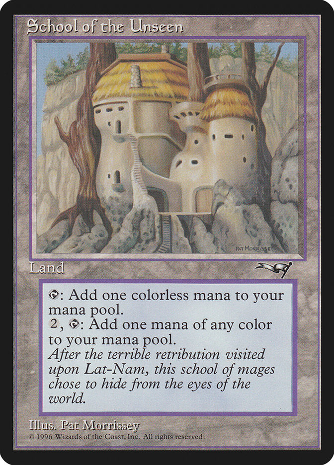 School of the Unseen [Alliances] MTG Single Magic: The Gathering    | Red Claw Gaming