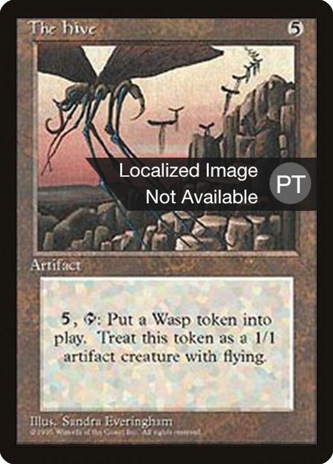 The Hive [Fourth Edition (Foreign Black Border)] MTG Single Magic: The Gathering    | Red Claw Gaming