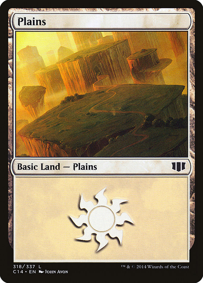 Plains (318) [Commander 2014] MTG Single Magic: The Gathering    | Red Claw Gaming