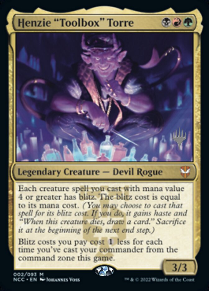 Henzie "Toolbox" Torre (Promo Pack) [Streets of New Capenna Commander Promos] MTG Single Magic: The Gathering    | Red Claw Gaming