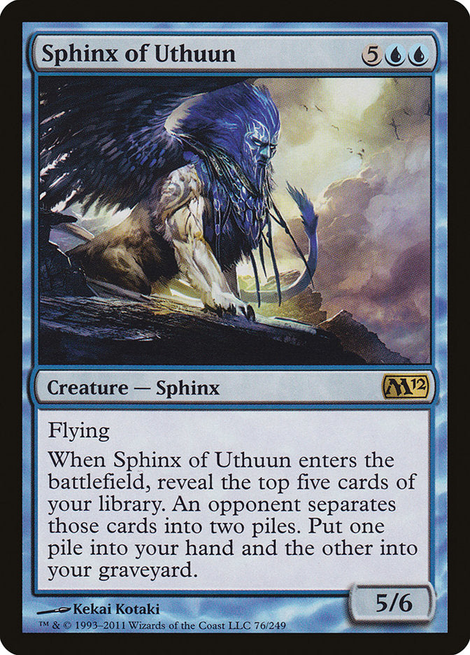 Sphinx of Uthuun [Magic 2012] MTG Single Magic: The Gathering    | Red Claw Gaming