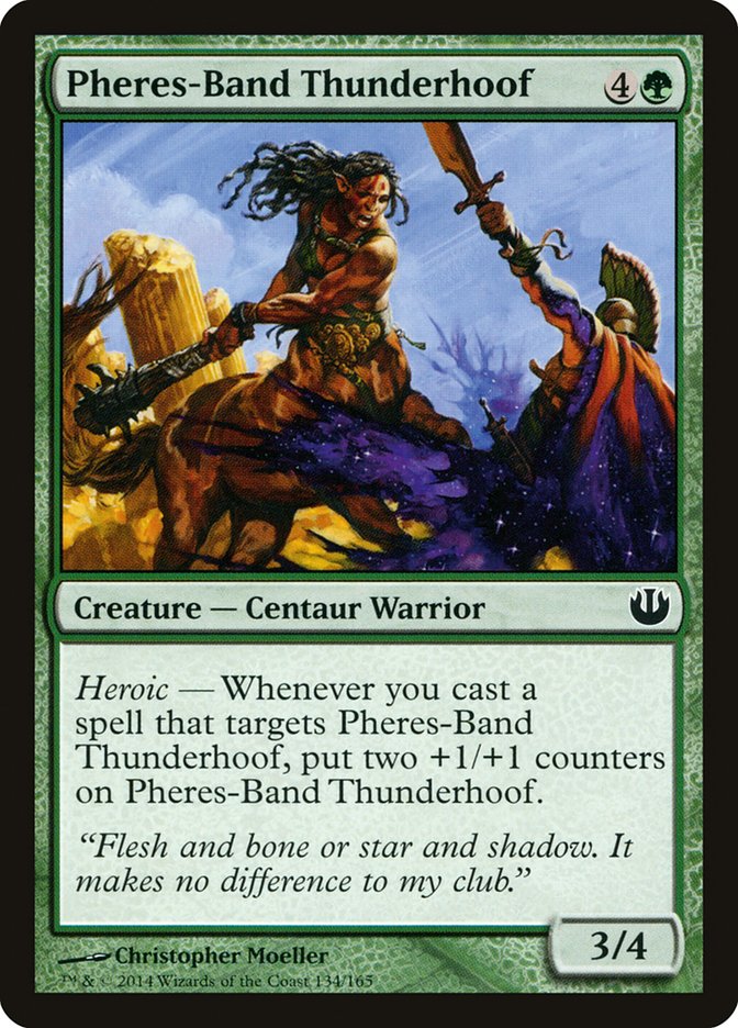 Pheres-Band Thunderhoof [Journey into Nyx] MTG Single Magic: The Gathering    | Red Claw Gaming