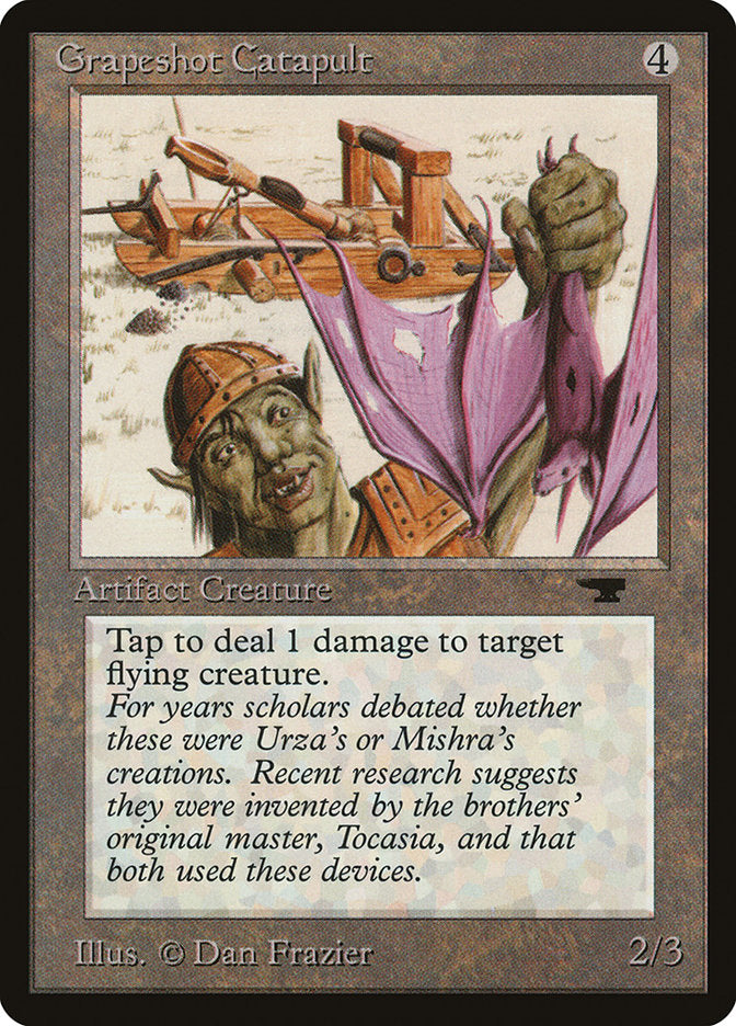 Grapeshot Catapult [Antiquities] MTG Single Magic: The Gathering    | Red Claw Gaming