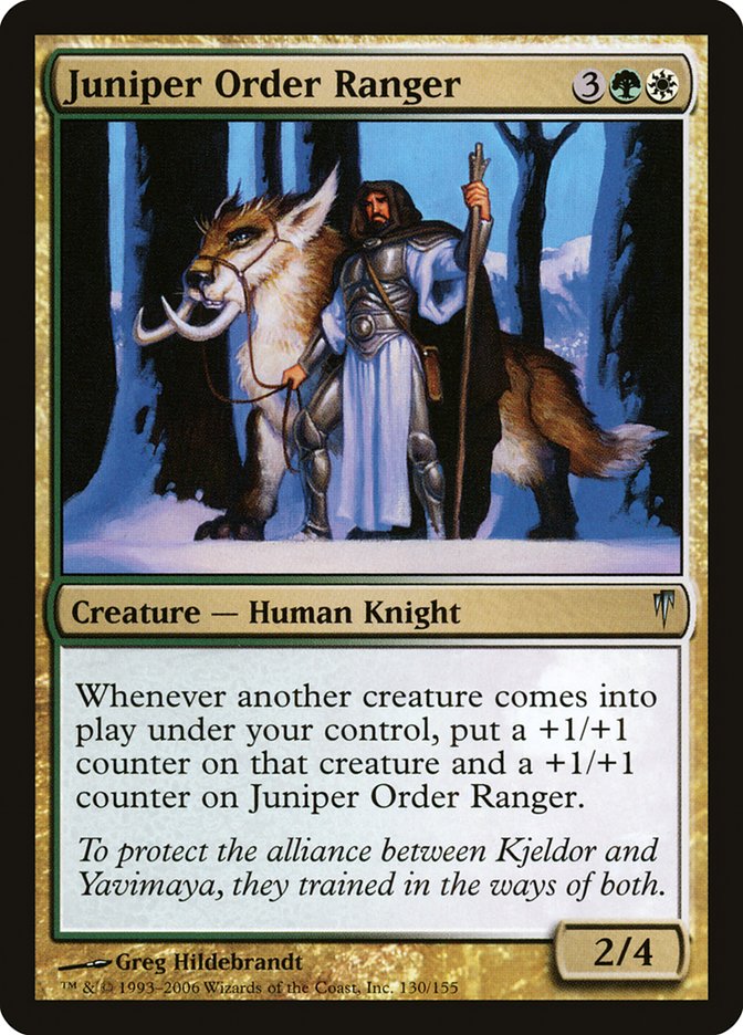 Juniper Order Ranger [Coldsnap] MTG Single Magic: The Gathering    | Red Claw Gaming