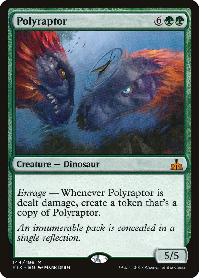 Polyraptor [Rivals of Ixalan] MTG Single Magic: The Gathering    | Red Claw Gaming