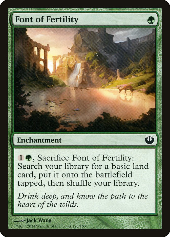 Font of Fertility [Journey into Nyx] MTG Single Magic: The Gathering    | Red Claw Gaming