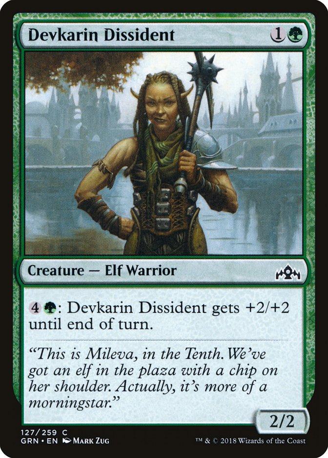 Devkarin Dissident [Guilds of Ravnica] MTG Single Magic: The Gathering    | Red Claw Gaming