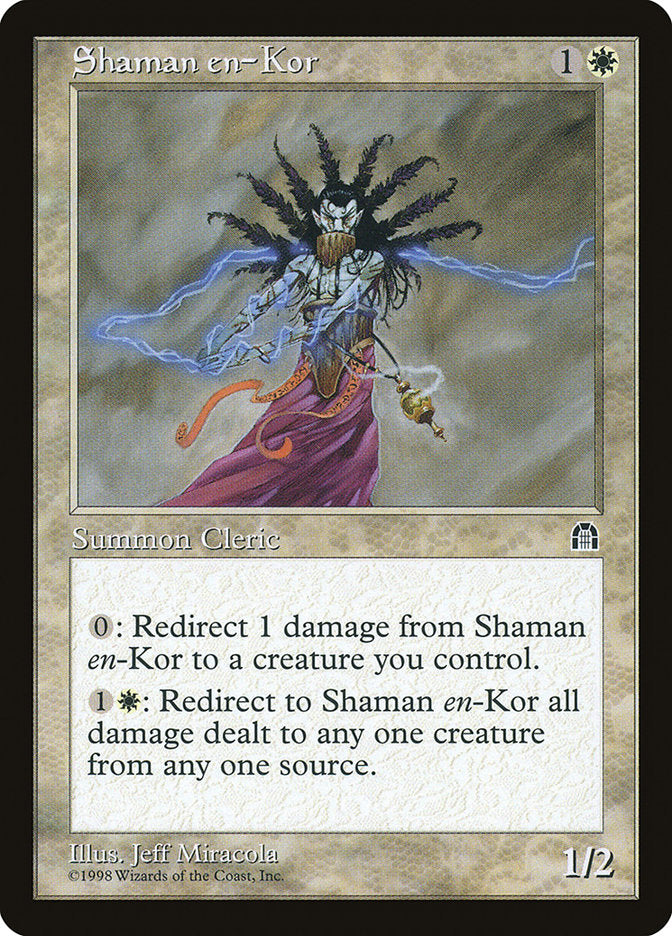 Shaman en-Kor [Stronghold] MTG Single Magic: The Gathering    | Red Claw Gaming