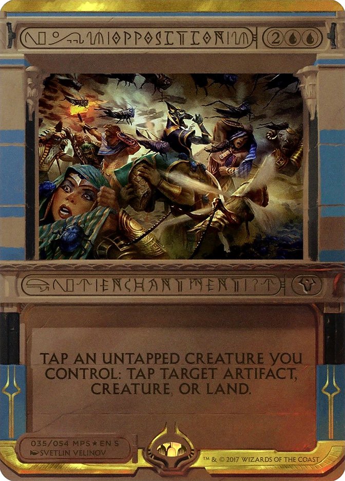 Opposition (Invocation) [Amonkhet Invocations] MTG Single Magic: The Gathering    | Red Claw Gaming