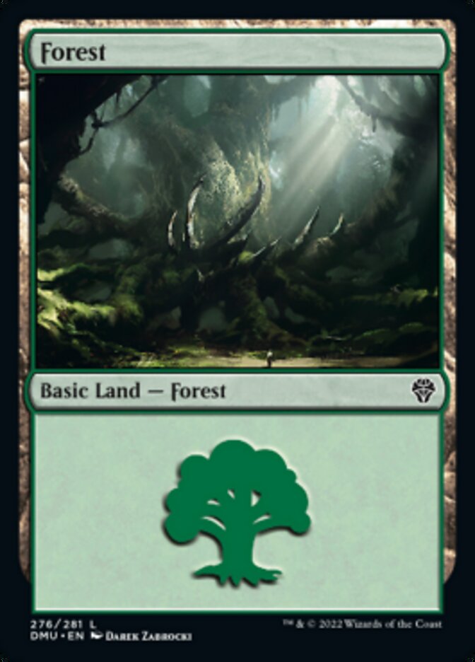 Forest (276) [Dominaria United] MTG Single Magic: The Gathering    | Red Claw Gaming