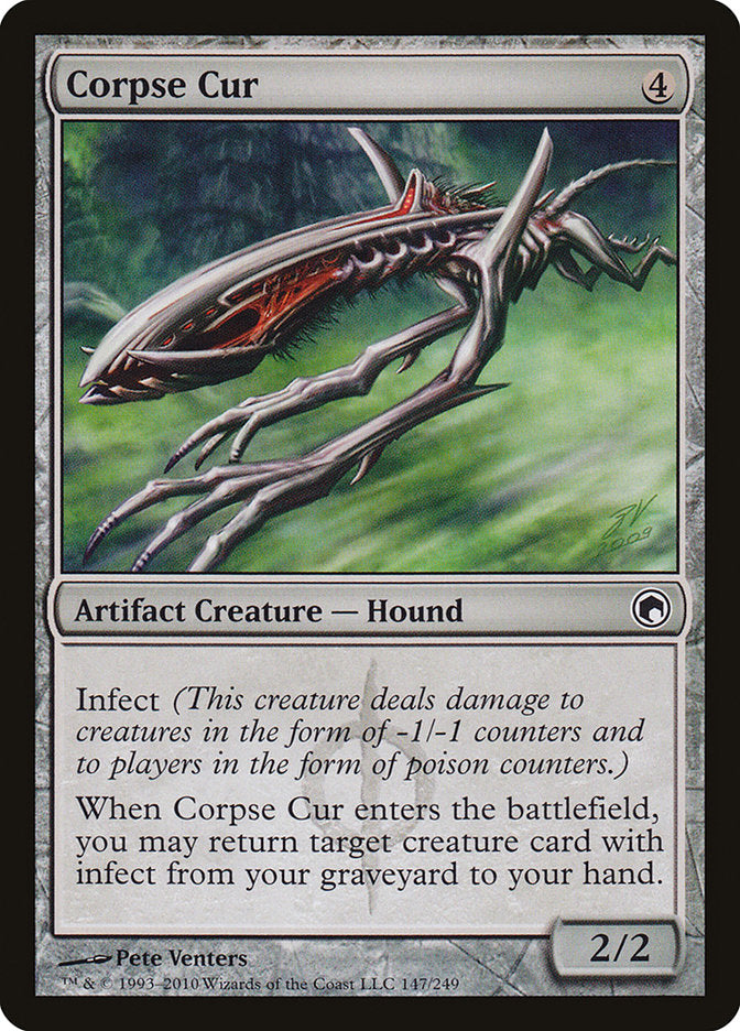 Corpse Cur [Scars of Mirrodin] MTG Single Magic: The Gathering    | Red Claw Gaming
